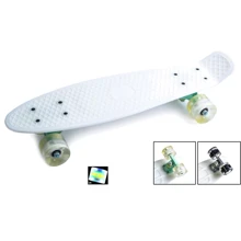 Penny Board Білий колір Матові колеса: Тип пенні борд