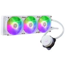 Кулер Cooler Master MASTERLIQUID 360L CORE ARGB WHITE (MLW-D36M-A18PZ-RW): Рівень шуму, dB 27.2