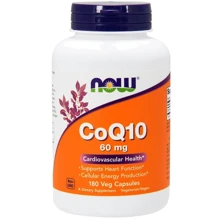 NOW Foods CoQ10 60 mg Veg Capsules 180 caps: Вид ферментні