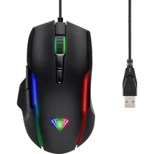 Мышь AULA Torment gaming mouse (6948391212821): Интерфейс подключения USB