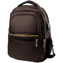 Чоловік рюкзак Valiria Fashion коричневий (3DETAB9035-10): Стать Чоловік