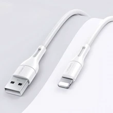 Кабель Usams USB Cable to Lightning 1m White (US-SJ500): Тип USB-C - Lightning