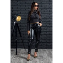 Брюки FLFashion Бастет НББ 1821 50 черные: Сезон Демисезон