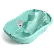 Ванная детская Okbaby Onda с анатомической горкой и термодатчиком голубая (38231500): Производитель Okbaby