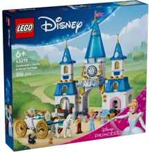 Конструктор LEGO Disney Princess Замок Золушки и карета 596 деталей (43275): Серия Disney Princess