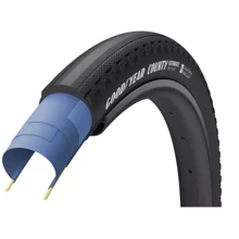 Покришка 700x40 (40-622) GoodYear County Tubeless Ready Folding Black, 60tpi (TIR-60-28): Діаметр 28"