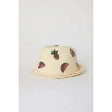 Шляпа H&M 5468007 58-60 бежевая: Пол Девочка