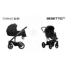 Универсальная коляска 2 в 1 Bebetto TORINO Si (01) золотая рама (503.26.19.Z01): Тип коляски универсальная коляска (2-в-1)