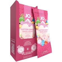 Набор лубрикантов System Jo Foil Display Box – JO H2O Lubricant – Cotton Candy – 12 x 10ml: Для кого Унисекс
