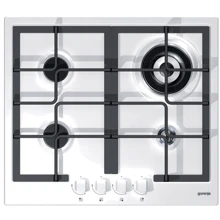 Варочная поверхность газовая Gorenje G6N50AW: Расположение панели спереди