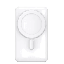 Внешний аккумулятор Baseus Power Bank 10000mAh 20W MagSafe Bracket Wireless Fast Charge White (PPCX000002): Количество USB 2
