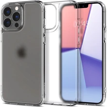 Чехол для iPhone Spigen Quartz Hybrid Matte Clear (ACS03215) for iPhone 13 Pro Max: Цвет прозрачный
