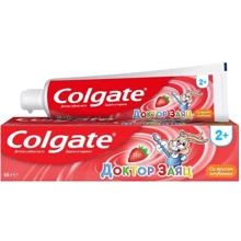 Зубная паста Colgate Доктор Заяц детская со вкусом клубники 50 мл (2000988940402): Тип Зубная паста