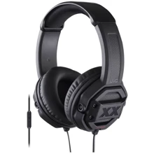 Наушники JVC HA-MR60X Black: Тип конструкции полноразмерные