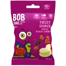Фруктовий снек Улитка Боб Fruit Snack яблуко-чорна смородина 40 г (1740861): Тип Снеки