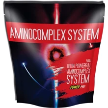 Амінокислота для спорту Power Pro Amino Complex System 500 g / 50 servings / Журавлина: Смак Журавлина