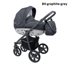 Універсальна коляска (2в1) Roan Bass B4-graphite-grey: Тип коляски універсальна коляска (2-в-1)