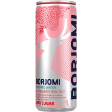 Безалкогольный напиток Боржоми Wild Strawberry Herbs Taste, 0.33 Л ж/б (WT4496): Объем, л 0.33