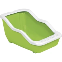 Туалет для кошек с рамкой Netta Оpen Green 54х39х29 (8022967060080): Вид Открытый