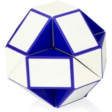 Головоломка Rubik's Змейка бело-голубая (RBL808-1): Вид Головоломка