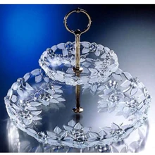Конфетница Етажерка Walther Glas Carmen Satin 2467 WG (240 мм): Тип Этажерка 2-ярусная