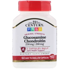 21st Century Glucosamine & Chondroitin 60 Caps: Тип Глюкозамин
