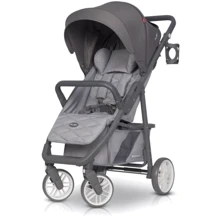Прогулочная коляска Euro-Cart Flex 9023-ECF-20, Pearl, серый: Тип коляски Прогулочная