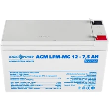 LogicPower LPM MG 12В 7.5Ач (6554): Тип Аккумулятор