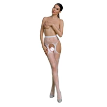 Эротические колготки-бодистокинг Passion ECO S001 white: Для кого Для женщин