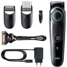 Машинка для стрижки (триммер) Braun BT3341: Зона применения Для бороды, Для тела