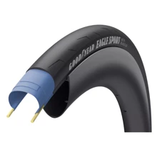 Покрышка 700x28C (28-622) GoodYear EAGLE Sport tube type, folding, black, 60tpi (TIR-27-47): Диаметр 28"