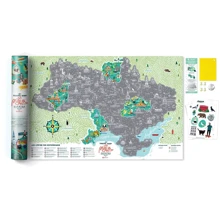 Скретч-карта Travel Map Моя Рідна Україна (Ukr): Производитель 1DEA.me
