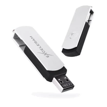 USB-флешка eXceleram 8GB P2 Series USB 2.0 White/Black (EXP2U2WH2B08): Стандарт USB USB 2.0