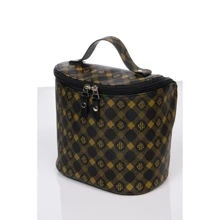 Женская косметичка Sambag Candy LSH черно-желтая (30411042e): Пол Женский
