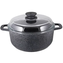 Каструля Кастрюля Биол Granite Gray с/кр, 22 см, 3,0 л (K304IC): Тип Традиционная