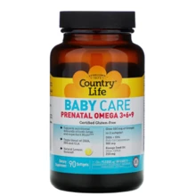 Country Life Prenatal omega 3-6-9 Витаминно-минеральный комплекс для беременных 90 капсул: Тип Мультивитамины