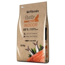 Корм для взрослых кошек Fitmin cat Purity Indoor, которые живут в помещениях (лосось) 10 кг (ф3432): Тип Сухой корм