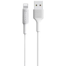 Кабель Borofone USB Cable to Lightning EzSync 1m White (BX1): Тип USB-C - Lightning