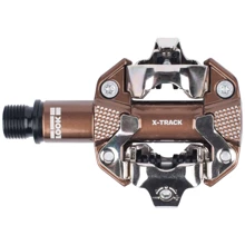 Педали Look X-TRACK GRAVEL EDITION алюминий ось chromoly 9/16; бронзовая (PED-26-04): Тип Топталки (платформы)