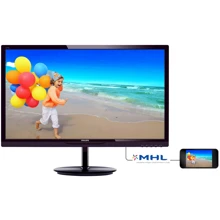 Монітор Philips 284E5QHAD: Покриття екрану глянсове
