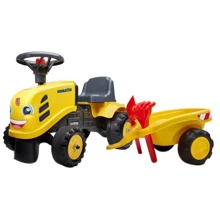 Детский трактор-каталка Falk Komatsu с прицепом Желтый (286C): Производитель Falk