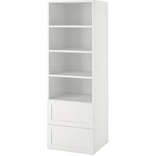 Стеллаж ІКЕА SMÅSTAD / PLATSA 60х57х181 см с 2 ящиками (794.832.98): undefined undefined
