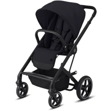 Прогулочная коляска Cybex Balios S Lux Deep Black black, с бампером, черный (520001189): Тип коляски прогулочная