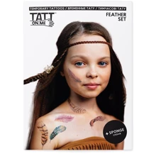 Временные татуировки TATTon.me Feather Set (TSFeather): Производитель TATTon.me