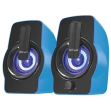 Акустична система Trust 2.0 Gemi RGB Blue (22978): Формат акустики 2.0