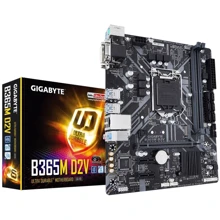 GIGABYTE B365M D2V: Оперативная память 2xDIMM DDR4 4000 МГц, до 32 ГБ