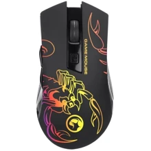 Мышь Marvo M209 7 colors-LED Black: Интерфейс подключения USB