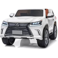 Дитячий електромобіль Bambi Racer Lexus білий (M 3906EBLR-1): Вид джип