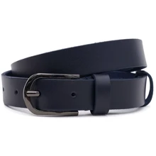 Женский ремень Borsa Leather синий (110v1genw34-navy): Пол Женский