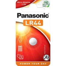 Panasonic LR44 bat(1.5B) Alkaline 1шт (LR-44EL/1B): undefined undefined